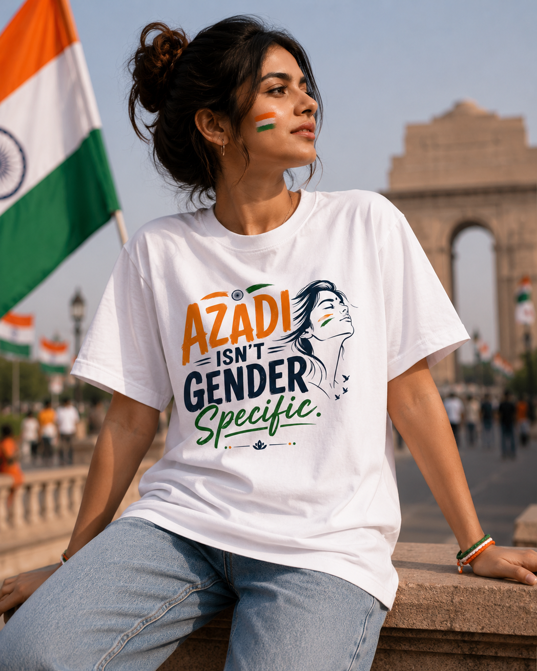 Azadi isn't Gender Boyfriend Fit T-Shirt