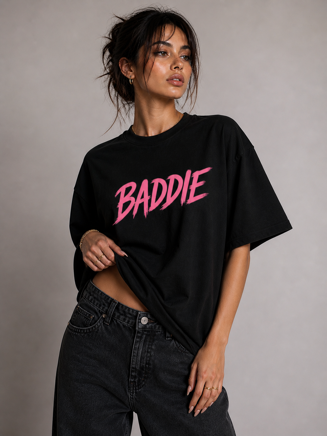 Baddie Boyfriend Fit T-Shirt