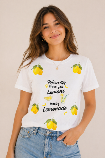 Lemon Boyfriend Fit T-Shirt