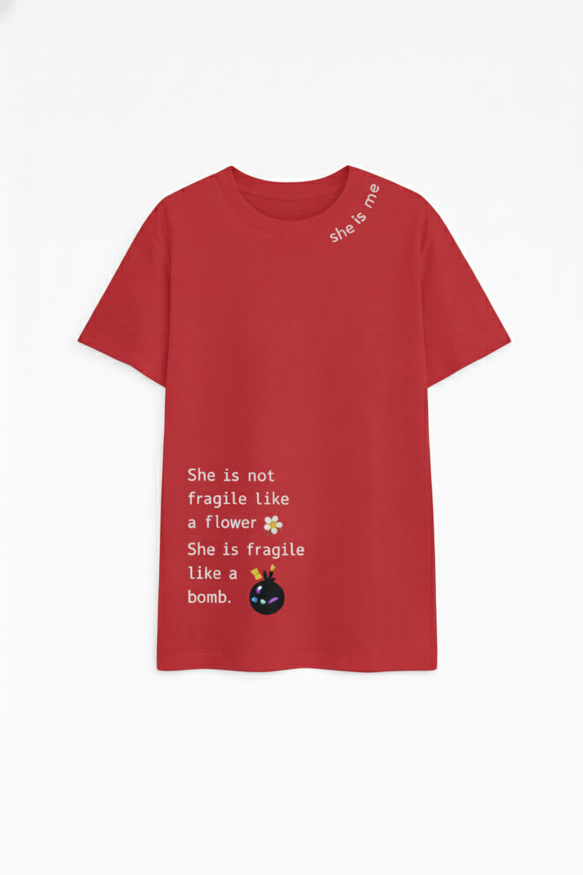 She is me Boyfriend Fit T-Shirt