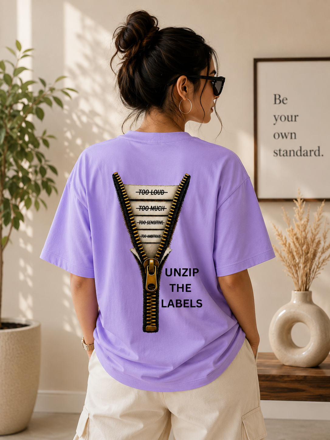 Unzip THe Lebes Boyfriend Fit T-Shirt