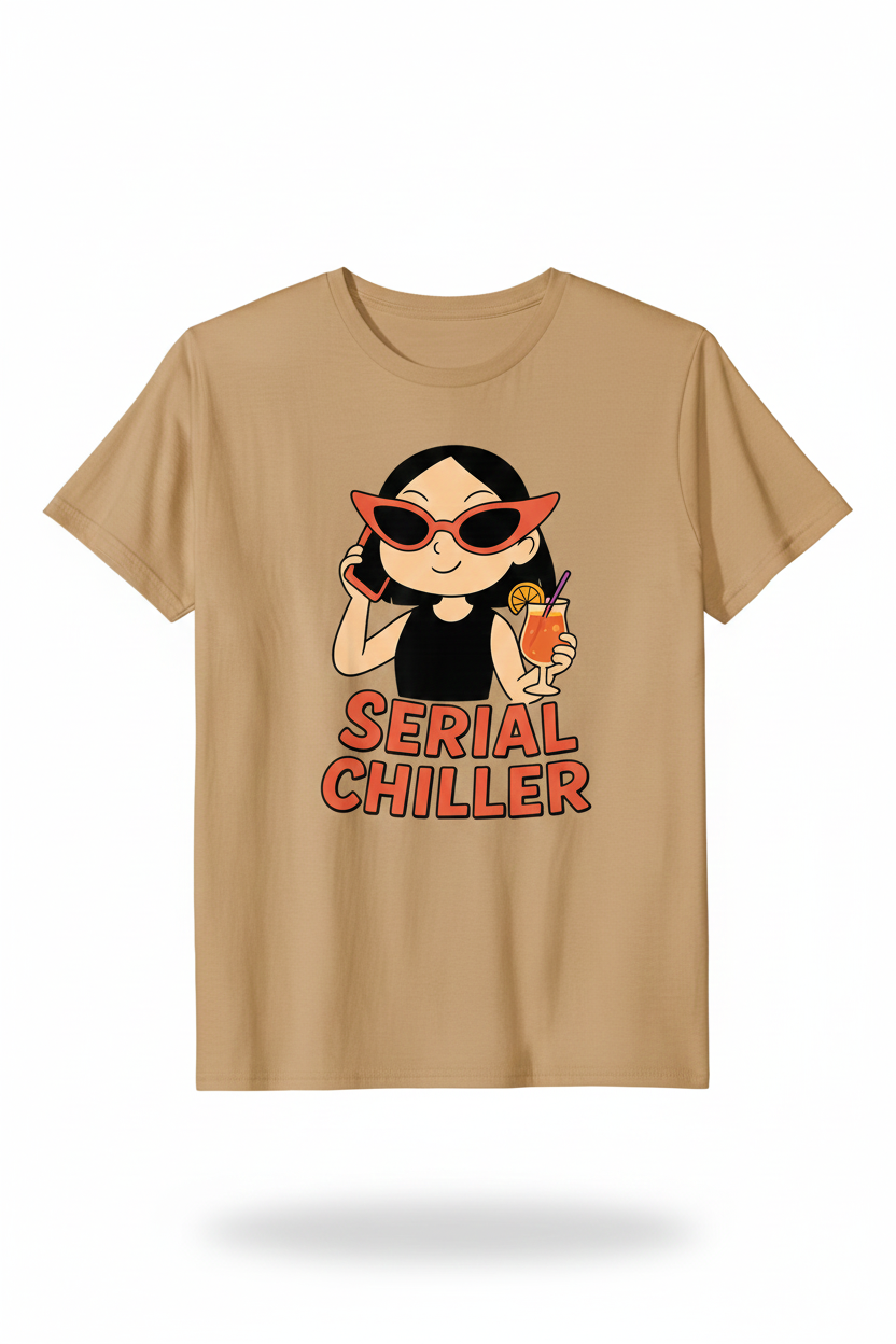 Serial Chiller Boyfriend Fit T-Shirt