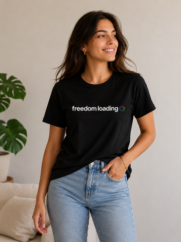 Freedom Loading Boyfriend Fit T-Shirt