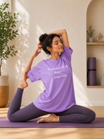 Yogamat Boyfriend Fit T-Shirt