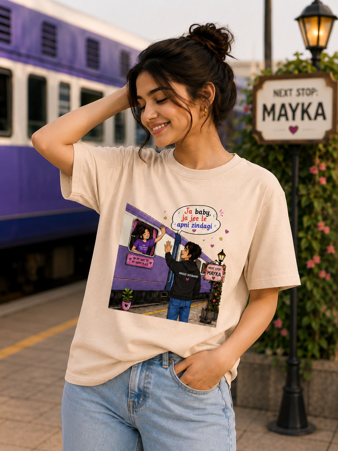 Ja Baby Ja Boyfriend Fit T-Shirt