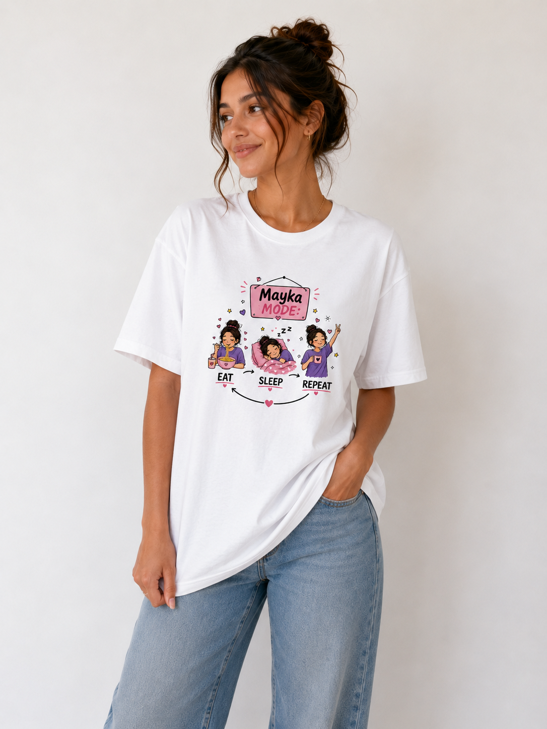 Mayka Mode Boyfriend Fit T-Shirt