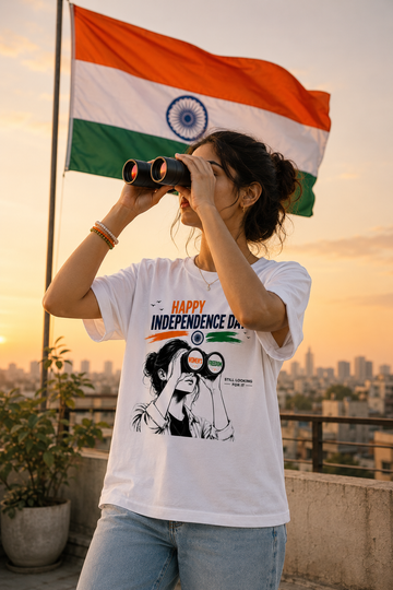 Women Freedom Boyfriend Fit T-Shirt