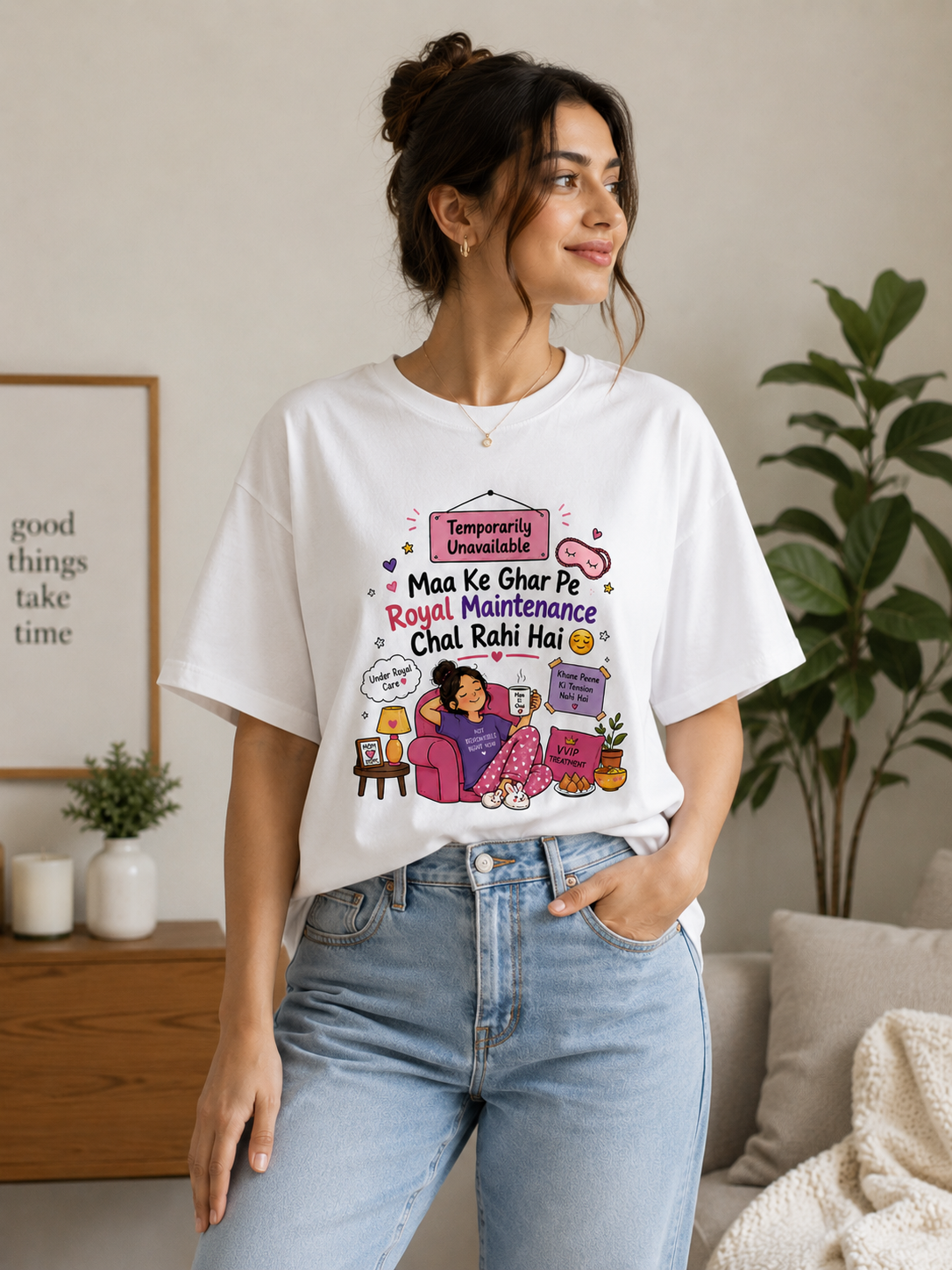 Temporarily Boyfriend Fit T-Shirt