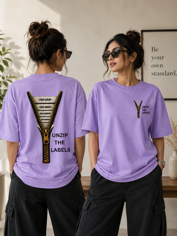 Unzip THe Lebes Boyfriend Fit T-Shirt