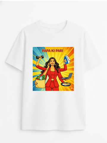 Papa Ki Pari Boyfriend Fit T-Shirt