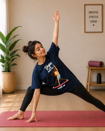 Yoga Is Working Boyfriend Fit T-Shirt